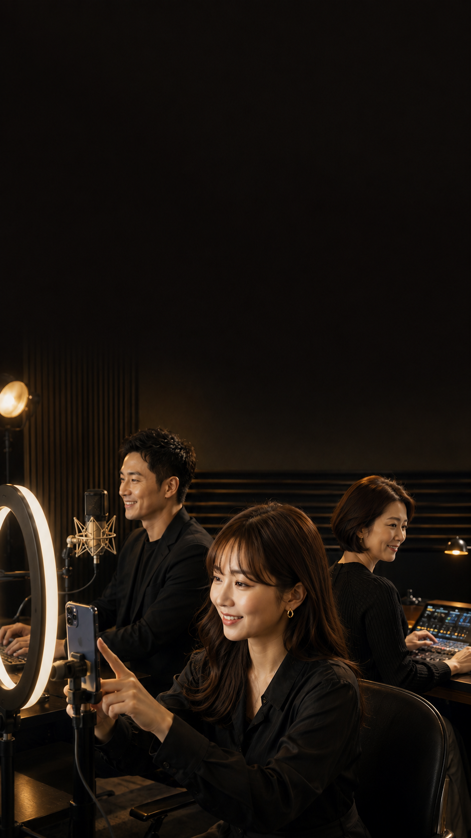 ライブ配信に取り組むクリエイターのイメージ